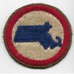 WWII  Massachusetts State Guard Patch