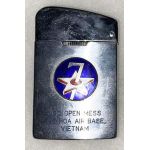 Vietnam NCO Open Mess Tuy Hoa Air Base 7th Air Force Vietnam Cigarette Lighter