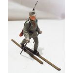 1930's era German mountain troop composition figure made by Lineol