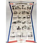 WWII Royal Air Force / Royal Navy Catafighters Information Poster