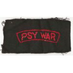 Vietnam Psychological Warfare / PSYWAR Tab