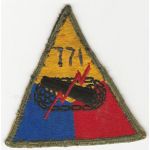 WWII 771st Tank Battalion Patch