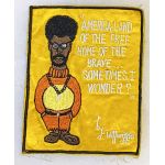 Vietnam Thai Made Black Power Land Of The Free Patch