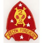 Vietnam US Marine Corps 2nd Recon Battalion RECON FOREVER Patch