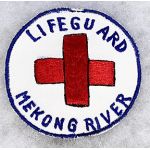 Vietnam US Air Force Mekong River Lifeguard Squadron Patch