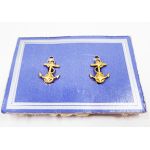 WWII Era US Navy Small Midshipman Insignia Set