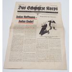 WWII era German Das Schwarze Korps Official SS Newspaper Dated October 1941​