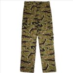 Militaria_1911 Remake Early Gold Pattern Tiger Stripe Trousers Size US-Large