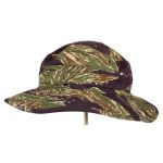 Militaria_1911 Remake Okinawa Tiger Stripe Boonie Hat Size Large