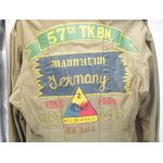 Mannheim Germany 1953-54  57th Tank Battalion Painted M-43 Field Jacket