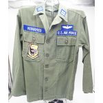 Vietnam era US Air Force 12th Fighter Squadron Fatigue Shirt