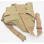 ​WWII era US Army Unissued Kidney Gas Mask Bag with M1A2 Gas Mask