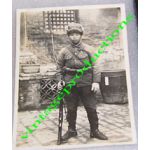 WWII Japanese China Incident Cavalry Soldier Photo