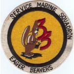 33rd Marine Service Squadron Patch