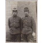 WWII Japanese Army Officer & NCO Photo