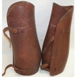 Early Japanese Army Leather Leggings