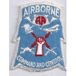 82nd Airborne Division Command & Control  Pocket Patch