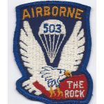 1950's 503rd Airborne Infantry Regiment Pocket Patch.