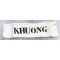 ​​​​​​​ARVN / South Vietnamese Army Khuong Name Tag.